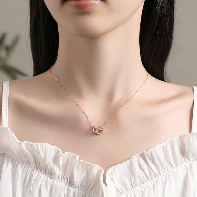 Dây Chuyền Bạc Nữ đính đá CZ Kim Tiền Josie LILI 181111 4
