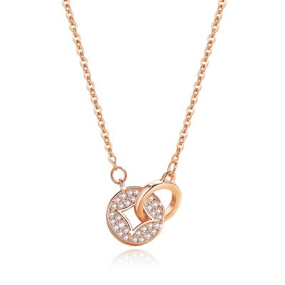 Dây Chuyền Bạc Nữ đính đá CZ Kim Tiền Josie LILI 181111 5