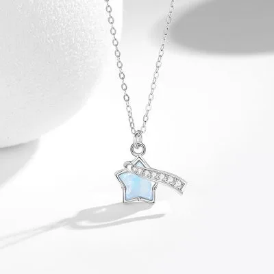 Dây Chuyền Bạc Nữ đính đá CZ Ngôi Sao May Mắn Camila LILI 180915 7