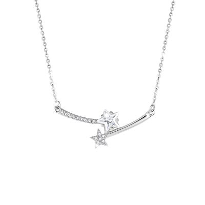 Dây Chuyền Bạc Nữ đính đá CZ Ngôi Sao May Mắn Lainey LILI 180965 5