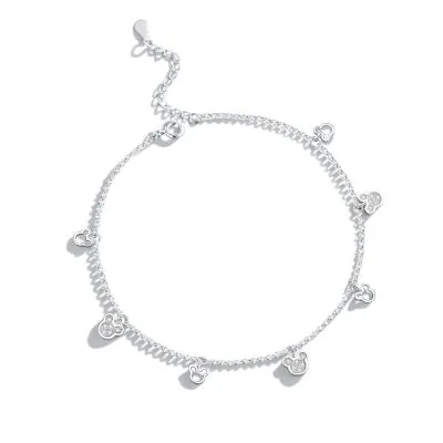 Lắc Tay Bạc Nữ đính đá CZ Hình Gấu Dễ Thương Soraya LILI 180523 3