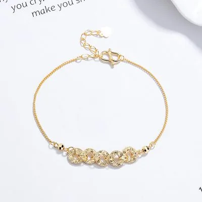 Lắc Tay Bạc Nữ Kim Tiền May Mắn Olivia LILI 180807 4