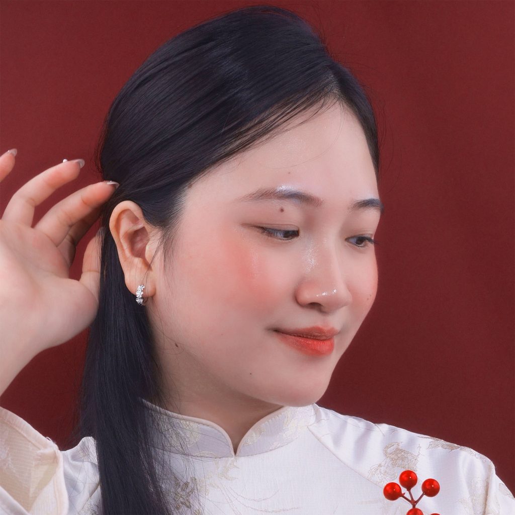 Gợi ý 5 Mẫu Khuyên Tai đeo Phối Với áo Dài