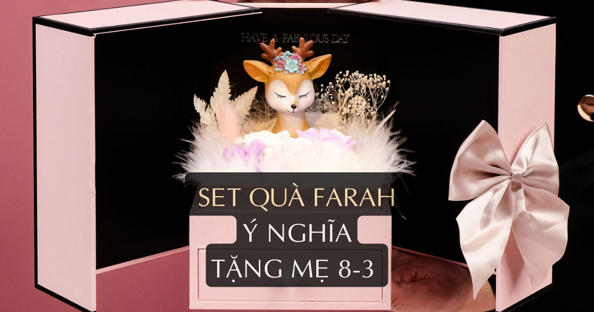 Tặng Trang Sức Bạc Có Ý Nghĩa gì? Set Quà Farah Tặng Mẹ 8-3 Rạng Rỡ Tâm Ý