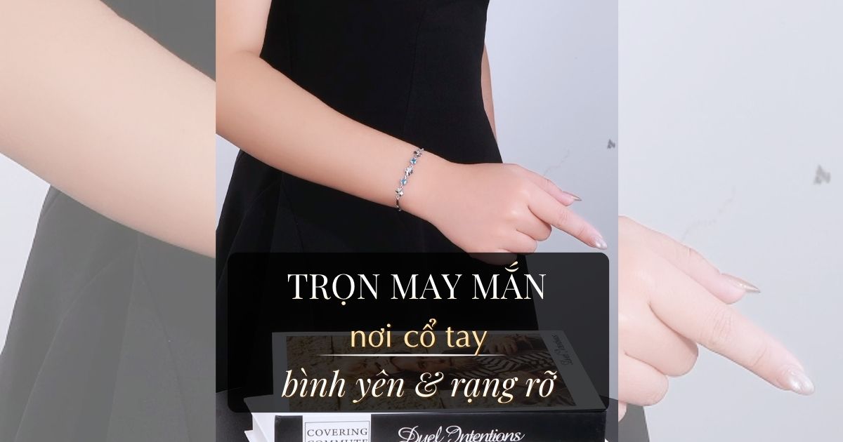 Lắc tay cỏ 4 lá bạc S925 – món quà may mắn tinh tế
