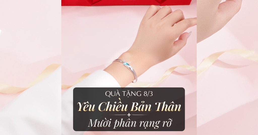 QUÀ TẶNG 8 3 Yêu Chiều Bản Thân Mười Phân Rạng Rỡ THUMBWEBF