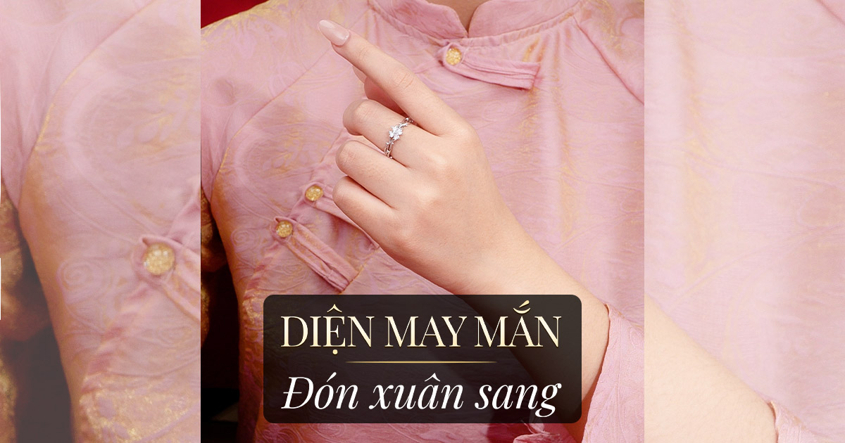 Diện May Mắn – Đón Xuân Sang Cùng Bộ Trang Sức Cỏ 4 Lá