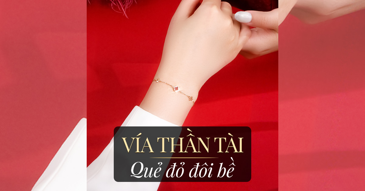 Ngày Vía Thần Tài: Gợi Ý Trang Sức Cỏ 4 Lá Ý Nghĩa